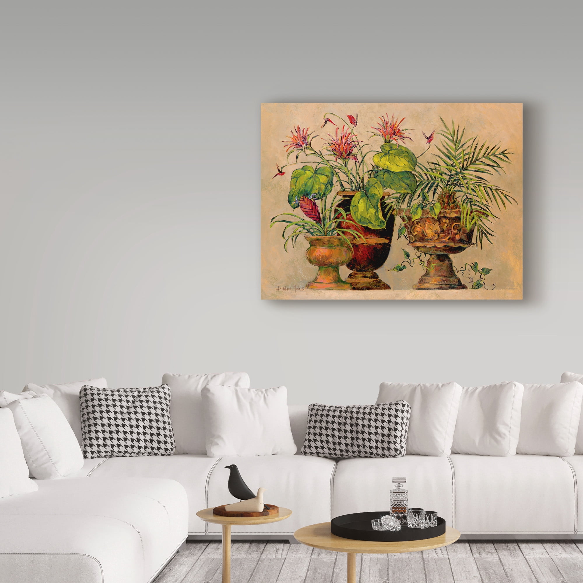 Trademark Fine Art ' A Taste of the Tropics' Canvas Art by Barbara Mock