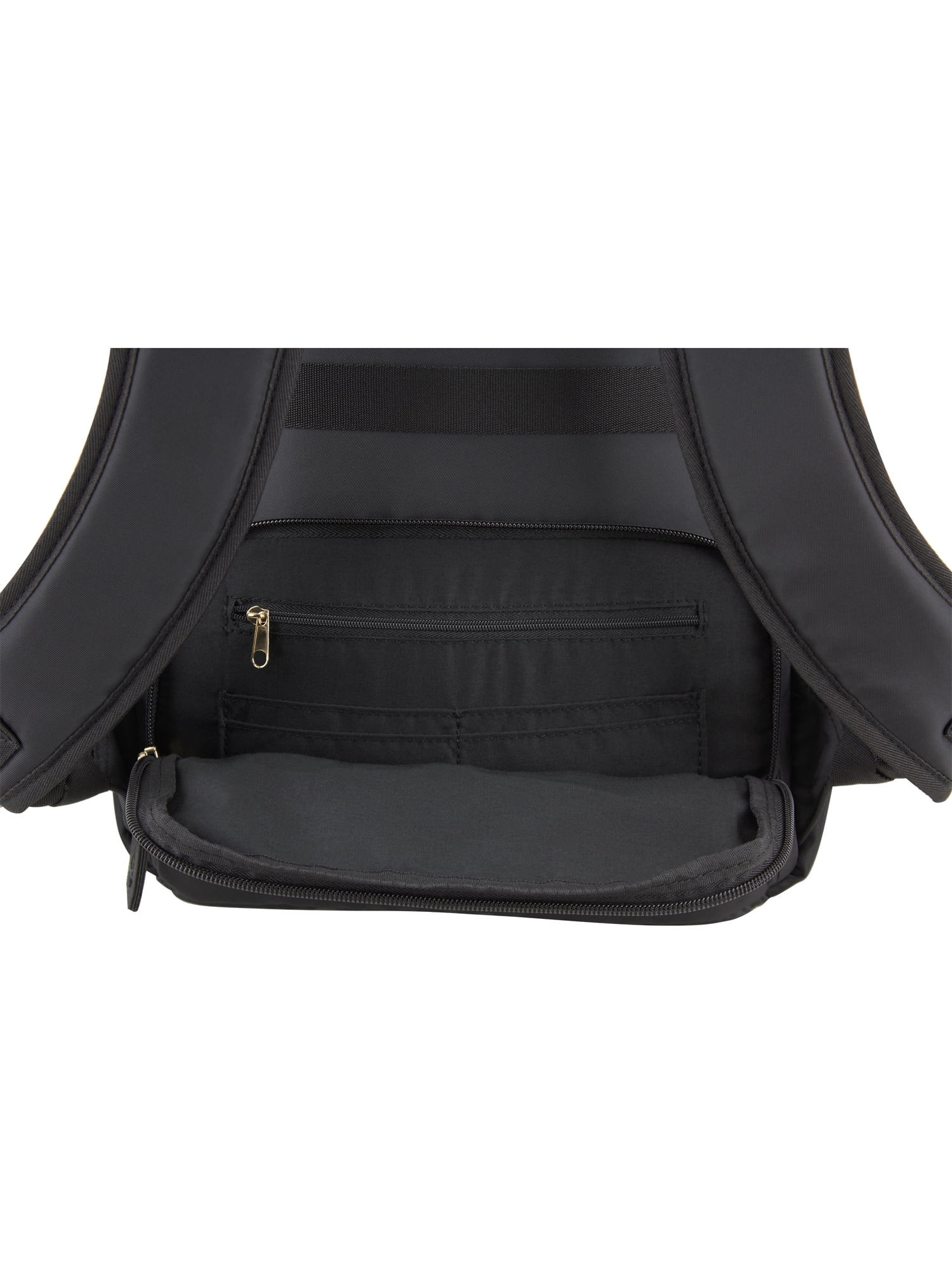 Eastsport Unisex Limited Jules Backpack, Black/Gold