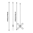 thumbnail image 2 of 2X Ornaments Ceiling Fan Zipper Beaded Ball Extension Chain with Bulb and Fan Cord Table Lamp Can Zipper Pendant Fan Bulb Charm, 2 of 3