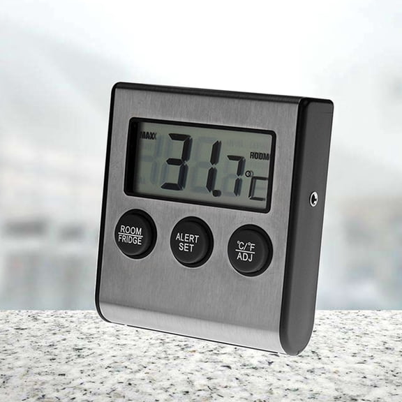 Milisten Thermometer For Freezer Black 1Pcs 3*2.5in