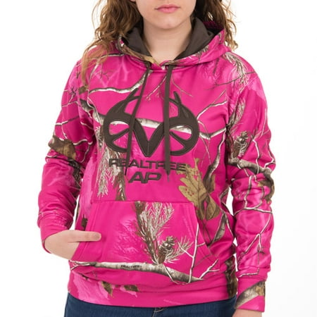 Realtree and Mossy Oak Women's Performance Camo Pullover Hoodie ...