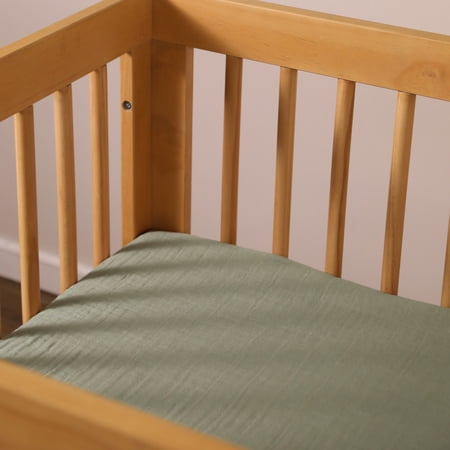 Babyletto Crib Sheet in GOTS Certified Organic Muslin Cotton