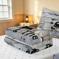 thumbnail image 5 of Erosebridal RV Camper Car Zipper Full Size Comforter Sets with Fitted Sheet and 2 Pillowcases, Cartoon Travel Trailor Zipper Bedding Set, Reversible, 5 of 7