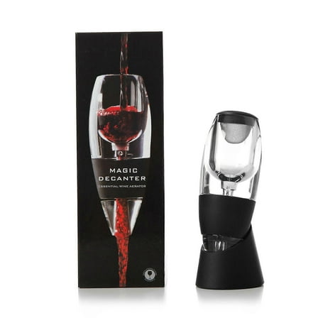 Magic Decanter Essential Aerator with Wine Filter, Gift Box and Travel Bag Included