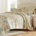 thumbnail image 4 of Greenland Home Fashions Chloe Pastel Floral Cotton-Rich Quilt Set, 2-Piece Twin-XL, 4 of 7