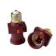 thumbnail image 1 of Set of 2 E27 Screw Thief Sockets with Switch 6A250V [Energy Class A] [Energy Class A] ZeGoods, 1 of 5