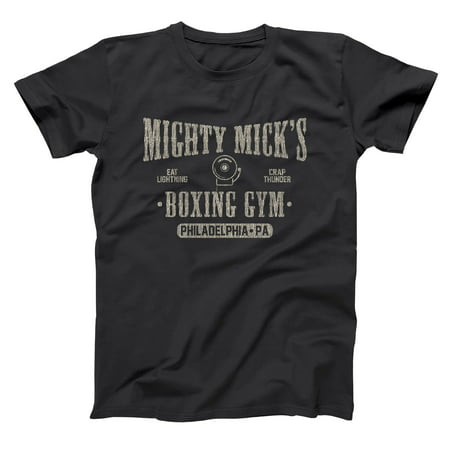 Mighty Micks Boxing Gym Small Black Basic Men's (Best Boxing T Shirts)