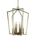 thumbnail image 3 of 12 Light Foyer Chandelier with Traditional Inspirations 39.25 inches Tall By 30 inches Wide-Natural Brass Finish Bailey Street Home 147-Bel-3329970, 3 of 7