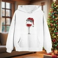 thumbnail image 4 of Cowsor Cute Hoodie for Teen Girls Trendy Bow Print Preppy Hooded Sweatshirts Kids Pullover Long Sleeve School Outfits, 4 of 6