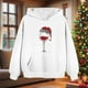 thumbnail image 4 of Cowsor Cute Hoodie for Teen Girls Trendy Bow Print Preppy Hooded Sweatshirts Kids Pullover Long Sleeve School Outfits, 4 of 6