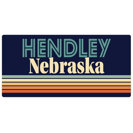 

Hendley Nebraska 5 x 2.5-Inch Fridge Magnet Retro Design