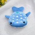 thumbnail image 2 of Amacok 2Pcs Plush Purse Wallet Cartoon Animal Zipper Coin Bag, Cute Whale Shark Coin Purse, Soft Plush Purses, Small Purse Wallets for Women Girls, 2 of 7