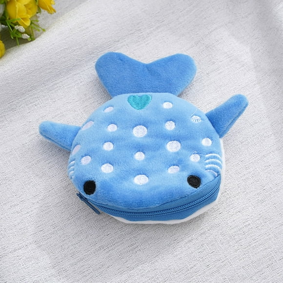 Cameland Fashion Bags Children's Coin Purse Zipper Bag Dateline Bag Children's Pendant Plush Funny Coin Purse Decoration Small Gift Two Packs