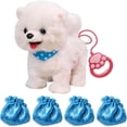 thumbnail image 1 of Jouets Interactifs pour Chien Chien Robot Réaliste avec Détection Tactile, Jouet pour Chien Marcheur avec Sons Réalistes, Mouvement de Léchage et à Piles pour Enfants et Compagnie, 1 of 1
