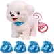 thumbnail image 1 of Juguete interactivo para perros robot que camina | Detección táctil realista e imitación de voz | Sonidos realistas, lamido y lengua | Compañero a pilas para niños y adultos, 1 of 1