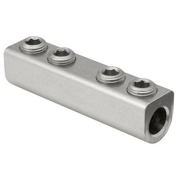 Ilsco SPA-750, 1/2"" Hex, 35 kV, 750 to 250 KCMIL, Cable Splicer/Reducer, 1 pc