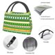 thumbnail image 4 of Fotbe St. Patrick's day in green colors Bolsa Térmica Portátil con Estampado, Bolsa de Entrega de Alimentos Aislada, Bolsa Reutilizable de Gran Capacidad para Comidas y Supermercado, 4 of 6