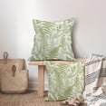 thumbnail image 3 of Green Leaf Plant Pillow Covers 16X16 Inch Herbs Botanical Fern Vintage Leaves Floral Decorative Pillow Cases Set of 2 Cotton Linen Throw Pillows Farmhouse Home Decor For Sofa Couch Cushion Outdoor, 3 of 6