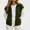 Army Green, variant on Teylalorva Women's Outerwear Jackets Basic Spring Fall Winter Pocket Zipper Sweatshirt Sports Outerwear Gray Size L