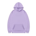 thumbnail image 4 of Valora Women Fashion Outfit Hooded Tracksuit Set with Winter Comfort Casual Sportswear Women’ s Trousers Suit for Everyday Wear Purple 1 XL, 4 of 6