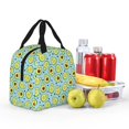 thumbnail image 3 of Kdxio Avocado and Hearts Print Insulated Lunch Bag,Reusable Tote Lunch Box for Women Men,Leakproof Cooler Lunch Bags for Work Office Travel Picnic, 3 of 6