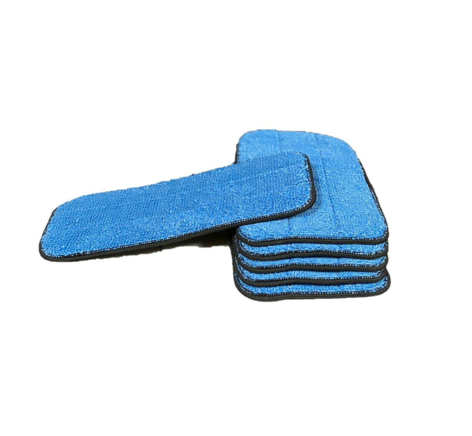 10 Inch Microfiber Mop Pad Refills Fits 9 to 10 Inch Mop Frames Wet & Dry Use Home & Commercial Microfiber 6 Pack 
