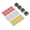 Black, variant on BIMZUC 4PCS Double Layer Transparent Cover DIY Keycaps Black ABS Mechanical Keyboard Replacement (4.33 in / 11 cm)