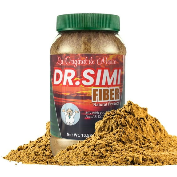 Dr. Simi Fiber – Natural Fiber Supplement 10 oz Bottle – Mix with Food or Drinks for Daily Wellness