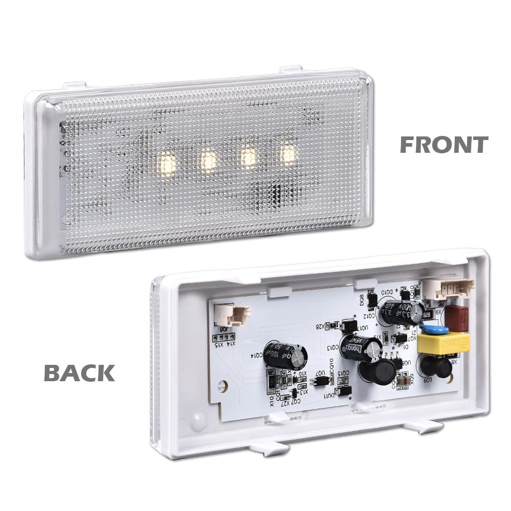 CROSSDESIGN White Refrigerator LED Light Accessories Fit for Whirlpool Refrigerator