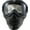 Clear, variant on Birdz Skullbird Black Padded ATV Motorcycle Riding Goggle with Face Mask (Smoke)