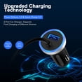 thumbnail image 3 of USB C Car Charger,ABCPOW 3.4A Car Charger Adapter with USB Type C Cable 3ft Car Phone Charger USB C Cable Fast Type C Charging Cables Cords Type C Car Charger Car Cigarette Lighter Adapter,Black, 3 of 7
