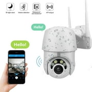 PTZ Wireless Security Camera Outdoor Indoor Surveillance Bullet Camera WiFi IP Camera with FHD 1080P, IP66