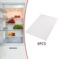 thumbnail image 4 of simhoa 4 Pcs Tapis de Réfrigérateur Doublures de Bac de Réfrigérateur pour Tiroirs Garde-Manger Placard Transparent, 4 of 6