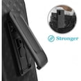 thumbnail image 6 of Galaxy S20 Rugged Case Belt Clip Holster Swivel Cover Kickstand Armor Combo Drop-Proof Defender Protective Black for Samsung Galaxy S20 Phone, 6 of 7