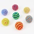 thumbnail image 4 of 2PCS Sparkle Ball Cute Interactive Tinsel Ball Cat Toy Cat Ball Toy for Kitten, 4 of 10