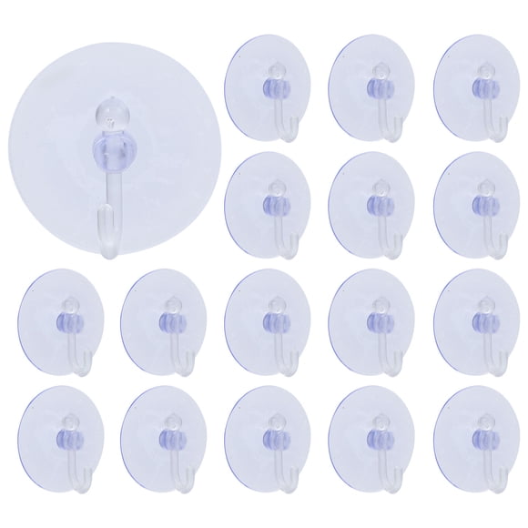 CIMAXIC 40Ud De Succión Transparentes Fáciles De Instalar Sin Herramientas