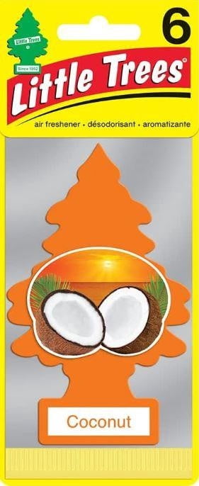 Little Trees 60317 Coconut Scent Hanging Air Freshener for Car & Home 144 Pack!