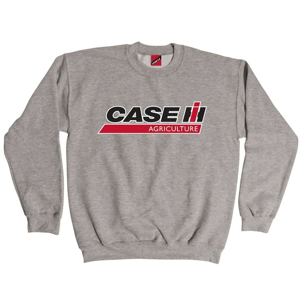 Case Ih Case Ih Ag Logo Men S Long Sleeve Crew Neck Fleece Walmart Com Walmart Com