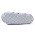 thumbnail image 3 of Cute Glitter Hearts Women's Slippers for Daily Use, Comfortable Cushioned Fun to Wear, Non-slip Rubber Textured Sole (Purple-9), 3 of 7