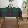 thumbnail image 3 of Rectangle Table Cloth, Old Scotsman Clan Young Tartan Plaid Resistant Washable Tablecloth Decorative Table Cover for Dining, Indoor and Outdoor, 3 of 6
