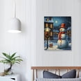 thumbnail image 3 of ONETECH Christmas Snowman Poster Art Print, Holiday Decorations and Cheer, Joyful Christmas Wall Art, Winter Holidays Whimsical Gift Print Decor (Christmas Snowman,, 3 of 4