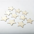 thumbnail image 6 of HONITANO 10Set Rustic Stars for Crafts and Home Decoration in Khaki Color, 6 of 8