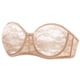 thumbnail image 2 of Sostén DOBREVA 38B sin tirantes con aro y encaje beige multiusos, 2 of 6