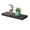 Espresso, variant on WELLAND 24 inch Mission Floating Shelves Wall Mounted Shelves Display Rack, 23 3/4"L x 9 1/4"D x 2"T, White