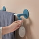thumbnail image 5 of Perchero para Zapatillas de Baño, Ahorra Espacio de Pared, Instalación Adhesiva Sin Perforaciones, Plástico Duradero, Baño Ordenado y Fácil de Limpiar, Tamaño 46,5 X 7,5 X 4 Cm, 5 of 6