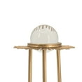 thumbnail image 2 of 12, 9, 8 Inch Set of 3 Crystal Balls, Decorative Accent, Gold, 2 of 6