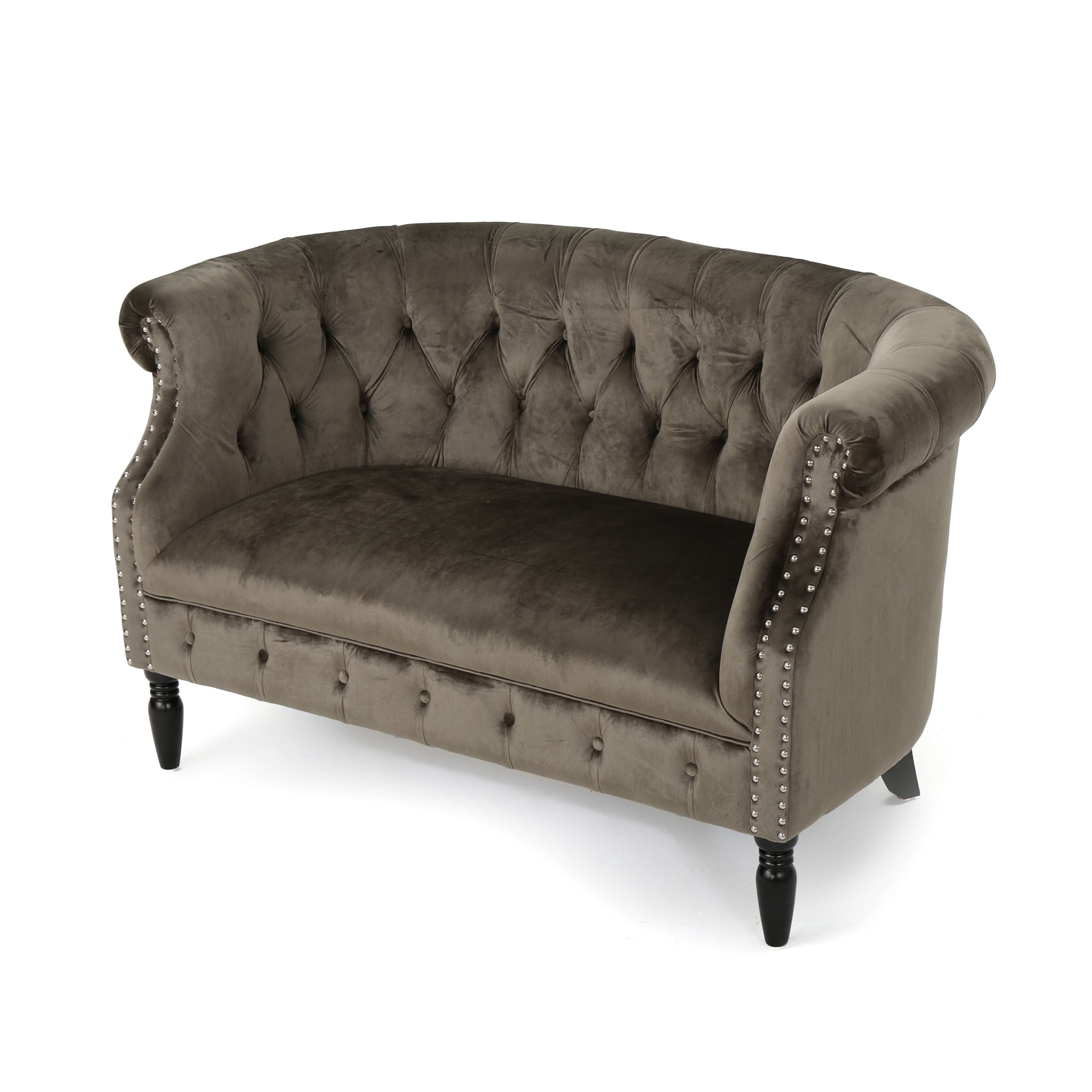 GDF Studio Loveseat, Gray