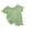 Green, variant on YUGYXL Solid Color Ruffle Hem Short Sleeve Tops for Girls Cross of Back Crew Neck Pullover Tops Trendy Knitted Textured Blouses Brithday Gift for Toddler Green,2Y