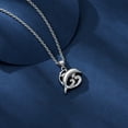 thumbnail image 3 of Personalize Dolphin Cremation Jewelry for Ashes Moon Urn Necklace Stainless Steel Memorial Lockets Keepsakes Jewelry for Ashes Pendant W/ Fill kit, 3 of 7