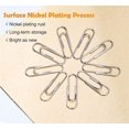 thumbnail image 3 of Paper Clips 700 Pieces Assorted Sizes With 1.1 Inch & 1.3 Inch & 2 Inchsmall Medium And Large Size Sliver Paperclips For Office School Hospital Docume, 3 of 4
